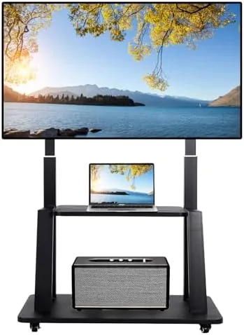 Testing the Maiproo Rolling TV Stand with Wheels for 32-75 Inch Heavy-Duty over two weeks