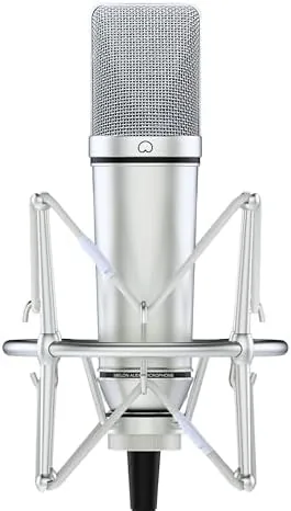 Overview of the Melon Audio MA-87 Studio Condenser Microphone, 26mm Gold Large Diaphragm