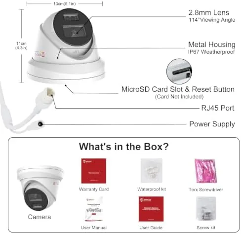 Testing the Anpviz 5MP PoE IP Camera, Turret Wired Security Camera Outdoor over two weeks