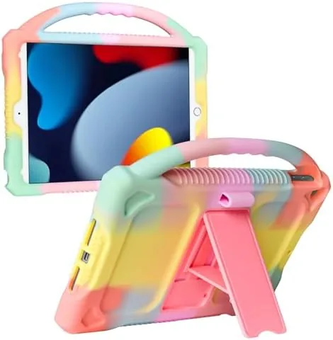 JOGUIIA Kids Case for iPad 9th 8th 7th Generation,Shockproof Silicone Kids Cover for iPad Review: Tested and Rated