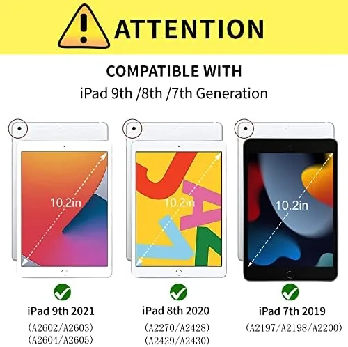 Close look at the JOGUIIA Kids Case for iPad 9th 8th 7th Generation,Shockproof Silicone build quality