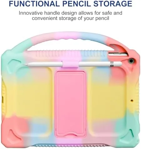 Testing the JOGUIIA Kids Case for iPad 9th 8th 7th Generation,Shockproof Silicone over two weeks