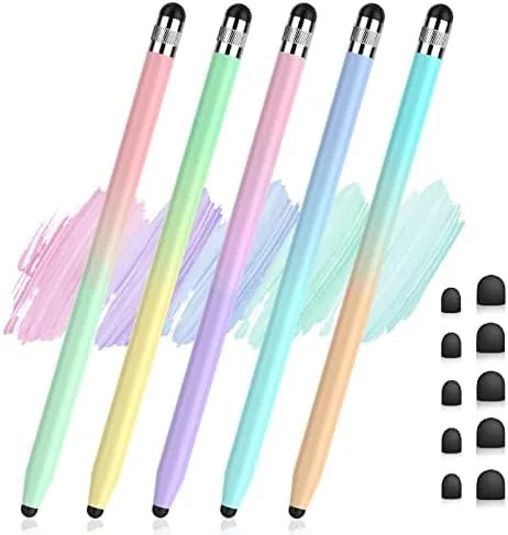 5Pcs Stylus Pens, 2 in 1 Stylists Stylus Pen for Touchscreen | Stylus for Review: Tested and Rated
