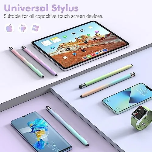 The 5Pcs Stylus Pens, 2 in 1 Stylists Stylus Pen for compared in context