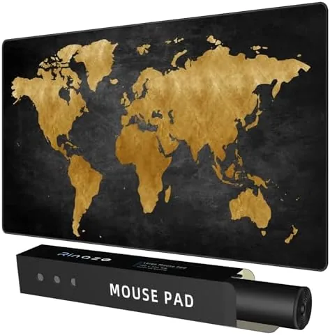 Rinaze Mouse Pad Desk Mat, Multifunctional Large Gaming Mousepad, Office Desk Pad with Washable Review: Tested and Rated