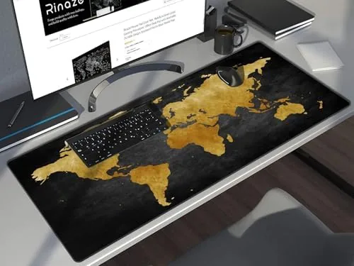 The Rinaze Mouse Pad Desk Mat, Multifunctional Large Gaming Mousepad, Office compared in context