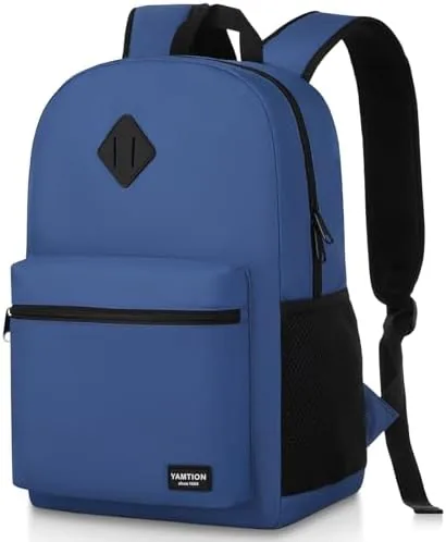 Overview of the YAMTION 17.3 inch School Backpack,Classic Bookbag Backpack with USB Port