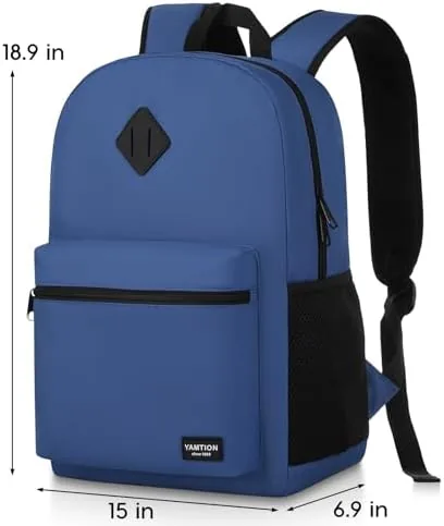 Testing the YAMTION 17.3 inch School Backpack,Classic Bookbag Backpack with USB Port over two weeks