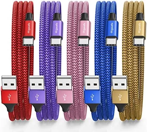 etguuds USB to USB C Cable 4ft, 5-Pack USB A to USB C Cable Review: Tested and Rated
