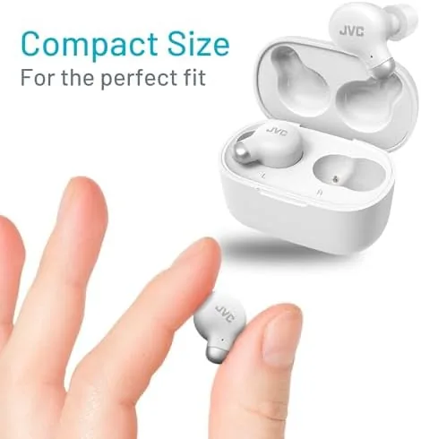 Another view of the JVC Active Noise Cancelling True Wireless Earbuds - Bluetooth 5.3