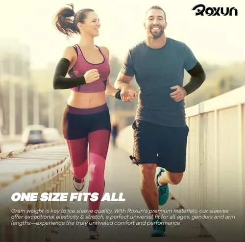 The ROXUN Arm Sleeves Cooling UV Sun Protection Sport Compression for compared in context