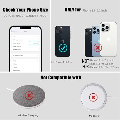 Testing the Nvollnoe for iPhone 13 Case with Card Holder[Store 5 Cards] over two weeks