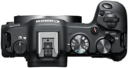 Detail shot of the Canon EOS R8 Full-Frame Mirrorless Camera (Body Only), RF Mount features