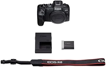 Another view of the Canon EOS R8 Full-Frame Mirrorless Camera (Body Only), RF Mount