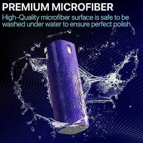 Another view of the Mini Screen Cleaner Spray, 2-in-1 Touchscreen Mist Cleaner, Gray |