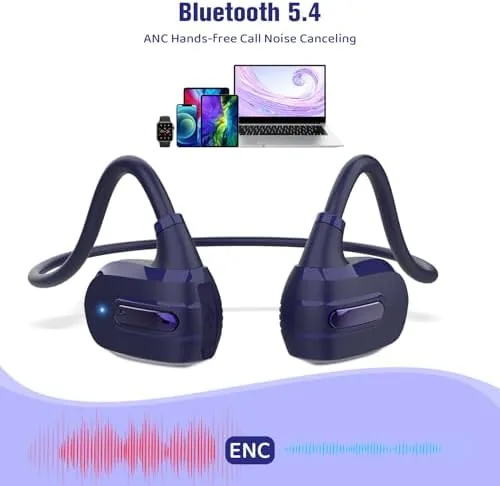 Another view of the BANIGIPA Kids Headphones, Open Ear Headphones for Teens Child Boys