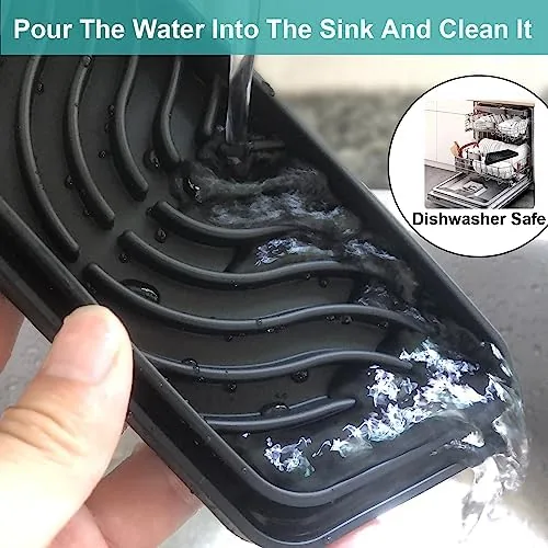 The Silicone Refrigerator Drip Tray Catcher 2 packs, Protects Ice and in real use