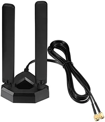 Overview of the Eightwood WiFi 6E Tri-Band Antenna 6GHz 5GHz 2.4GHz Gaming WiFi