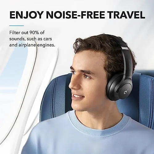 Close-up of the Soundcore Q20i ear cup and memory foam cushion