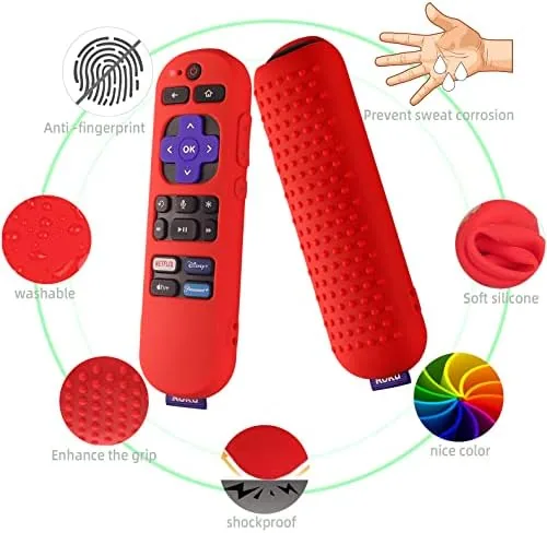 The Silicone Case for Roku Express 4K+ Voice Remote RCA1R, Roku in real use