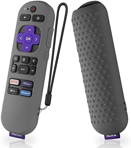 Overview of the Silicone Case for Roku Express 4K+ Voice Remote RCA1R, Roku