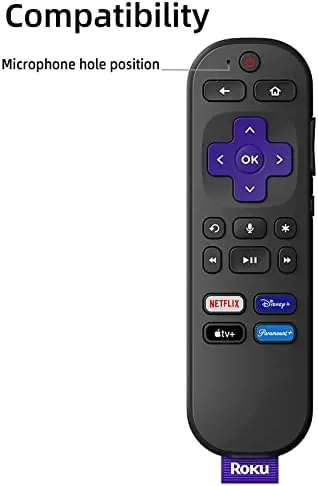 Close look at the Silicone Case for Roku Express 4K+ Voice Remote RCA1R, Roku build quality