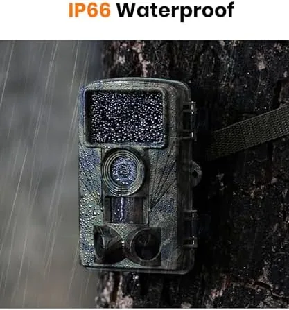 The 4K 48MP WiFi Trail Camera with Bluetooth App, Night Vision compared in context