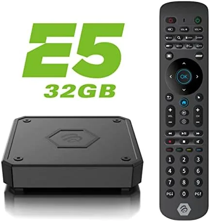 Close look at the BuzzTV E5 Android 11 TV Box, 2GB RAM, 32GB Storage build quality