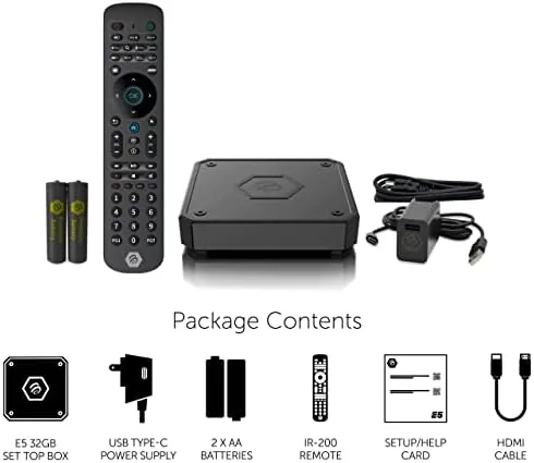 The BuzzTV E5 Android 11 TV Box, 2GB RAM, 32GB Storage in real use