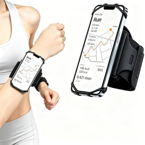 Phone Wrist Strap and Arm Band Review: Your Phone, Handy on Every Outing