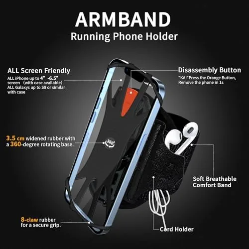 Adjustable strap compared with a dedicated armband and a lanyard