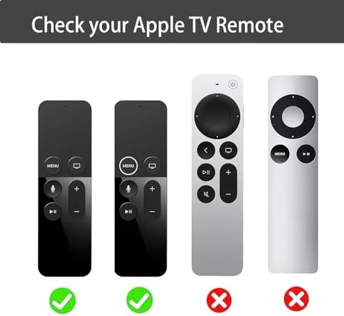 Close look at the Case Compatible with Apple TV 4K/ 4th Gen Remote, White build quality