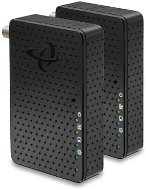 Hitron HTEM5 MoCA 2.5 Network Adapter (2-Pack) - Extends Network via Coax | NOT Review: Tested and Rated