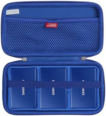 Overview of the Hermitshell Hard Travel Case for Samsung T7 / T7 Touch
