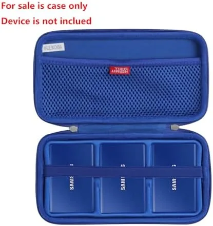 Close look at the Hermitshell Hard Travel Case for Samsung T7 / T7 Touch build quality