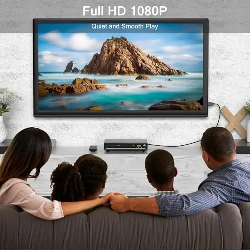 Another view of the DVD Players for TV with HDMI,Plays All Regions and Formats,CD