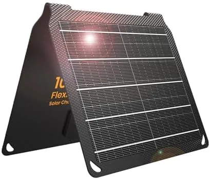 Overview of the 10W Solar Panels Portable (5V 2A Max),Foldable Solar Charger with