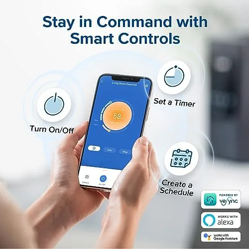 The Levoit 6L Smart Warm and Cool Mist Humidifiers for Home compared in context