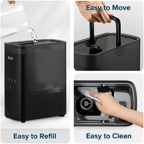 Testing the Levoit 6L Smart Warm and Cool Mist Humidifiers for Home over two weeks