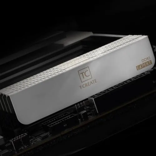 The kit installed in a motherboard with a CPU cooler in place