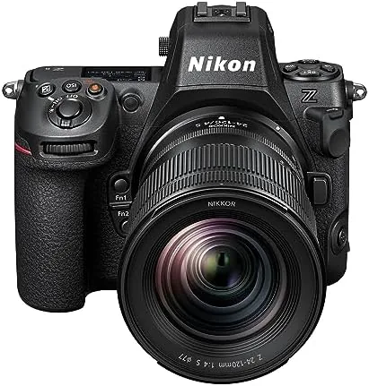 Close look at the Nikon Z 8 with Zoom Lens | Professional Full-Frame mirrorless build quality