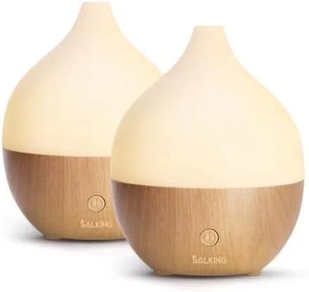 SALKING Essential Oil Diffuser 2 Pack, 100ml Aromatherapy Diffuser for Home | Cool Mist Review: Tested and Rated