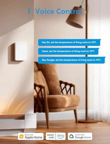 The meross Smart Thermostat for Electric Baseboard and in-Wall Heaters Work in real use