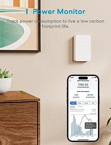 Testing the meross Smart Thermostat for Electric Baseboard and in-Wall Heaters Work over two weeks