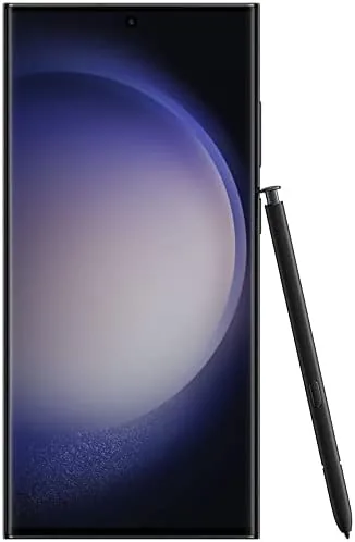 Close look at the SAMSUNG Galaxy S23 Ultra 5G, US Version, 512GB, Phantom Black build quality