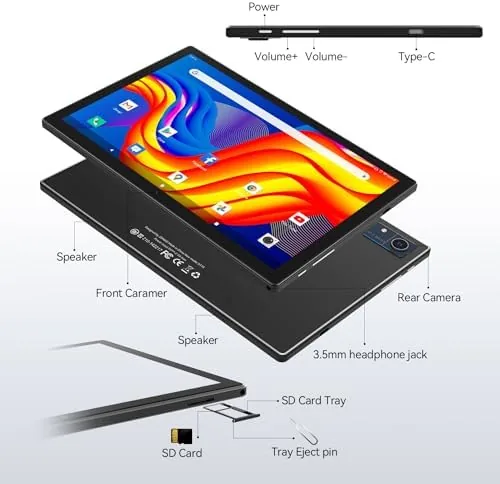 Testing the ZONKO Android Tablet with Keyboard, 128GB ROM 1TB Expand Tablets over two weeks