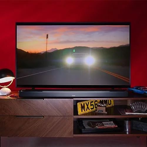 Detail shot of the Bose Smart Ultra Dolby Atmos Soundbar, All-in-One Surround Sound System features