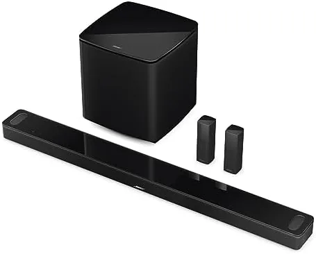 The Bose Smart Ultra Dolby Atmos Soundbar, All-in-One Surround Sound System compared in context