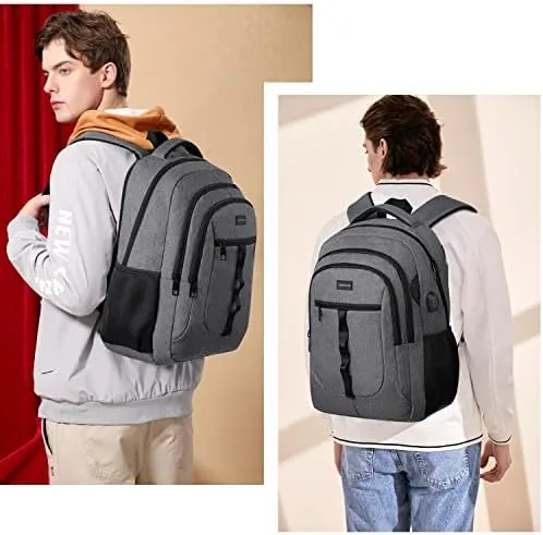 Close look at the YAMTION 17 inch Backpack Bookbag for Men and Women Laptop build quality