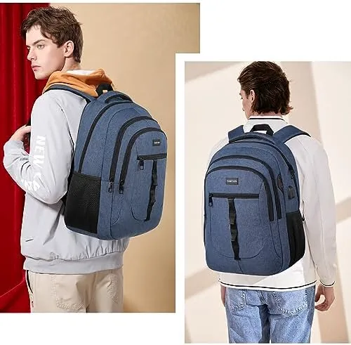 Close look at the YAMTION School Backpack for Men and Teens 17.3 inch Laptop build quality